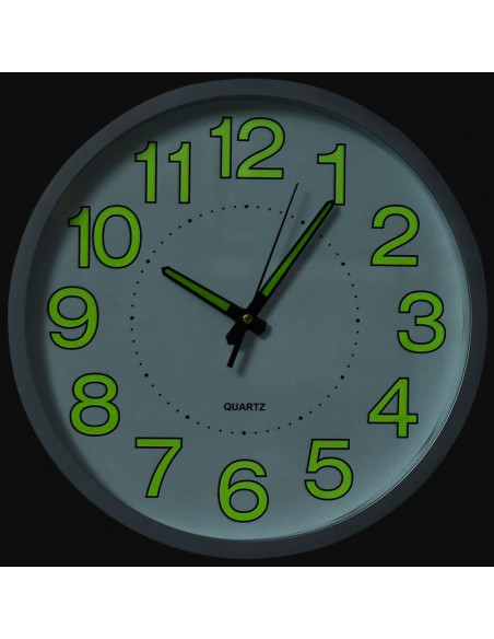 Orologio da Parete Luminoso Bianco 30 cm