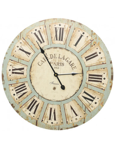 Orologio da Parete Multicolore 60 cm in MDF