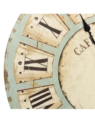 Orologio da Parete Multicolore 60 cm in MDF