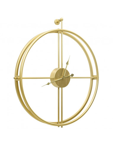Orologio da Parete Oro 52 cm in Ferro