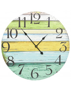 Orologio da Parete Multicolore 60 cm in MDF 2