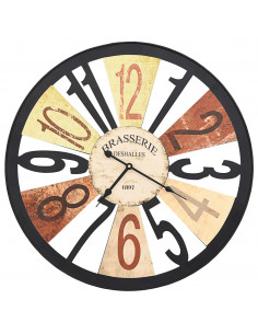 Orologio da Parete in Metallo 60 cm Multicolore 2