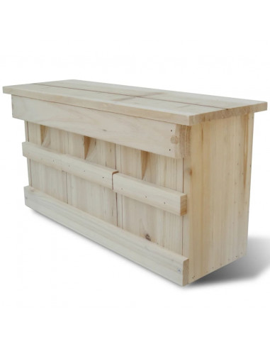 Casetta nido per passerotti 44 x 15,5 x 21,5 cm