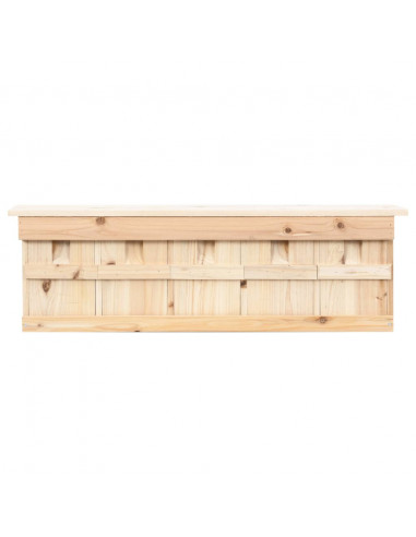 Casetta per Passeri con 5 Camere 68x15x21 cm Legno di Abete