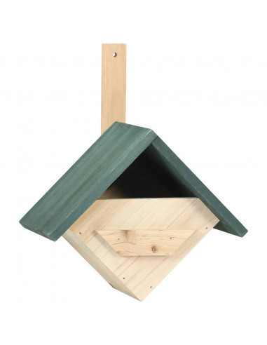 Casette per Uccelli 4 pz 24x16x30 cm in Legno di Abete