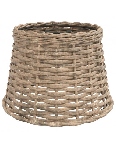 Paralume da Soffitto Marrone Ø25x17 cm in Vimini