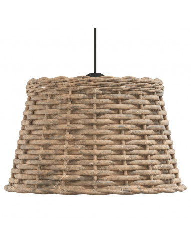 Paralume da Soffitto Marrone Ø38x23 cm in Vimini