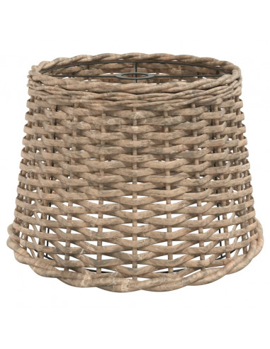 Paralume da Soffitto Marrone Ø40x26 cm in Vimini