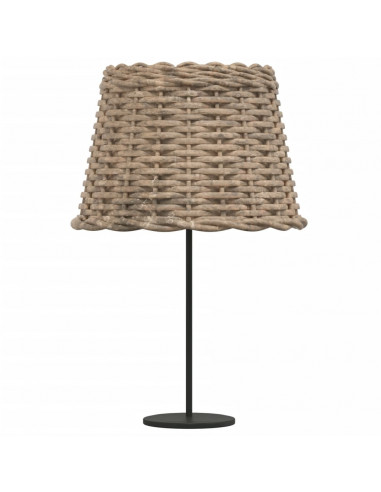 Paralume Marrone Ø30x20 cm in Vimini