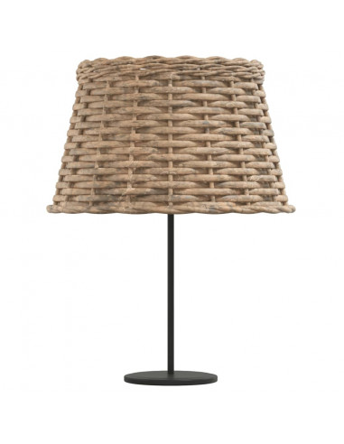 Paralume Marrone Ø38x23 cm in Vimini