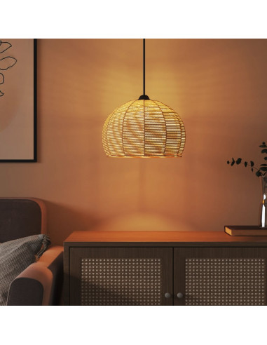 Paralume da Soffitto Ø36x26 cm Ferro e Carta