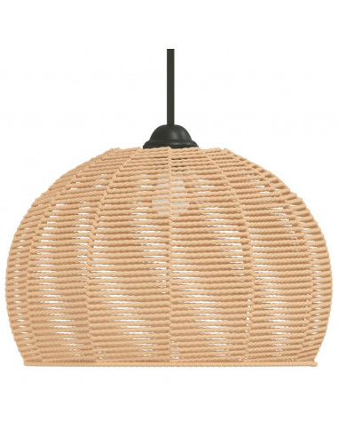 Paralume da Soffitto Ø36x26 cm Ferro e Carta