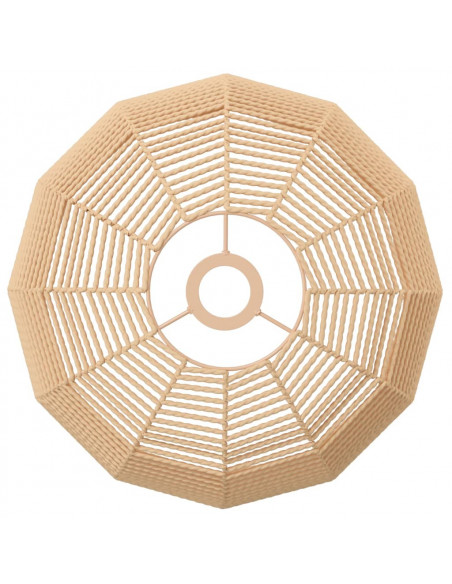 Paralume da Soffitto Ø36x26 cm Ferro e Carta