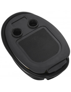 Pompa a Pedale 26x18 cm in PP e PE Grigia e Gialla 2