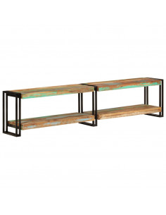 Mobile Porta TV 180x30x40 cm in Legno Massello di Recupero 2