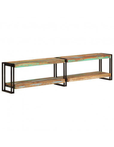 Mobile Porta TV 180x30x40 cm in Legno Massello di Recupero