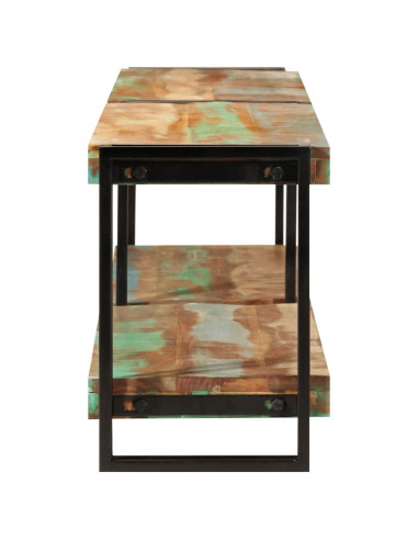 Mobile Porta TV 180x30x40 cm in Legno Massello di Recupero