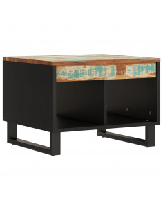 Tavolino da Salotto 55x50x40 cm in Legno Massello di Recupero 2