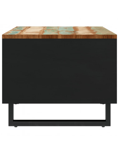 Tavolino da Salotto 55x50x40 cm in Legno Massello di Recupero