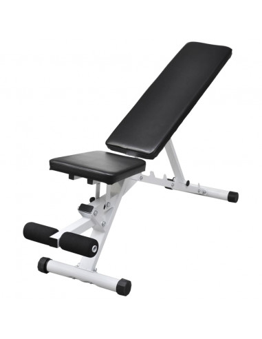 Panca da Palestra con Bilanciere e Set di Manubri 60,5 kg