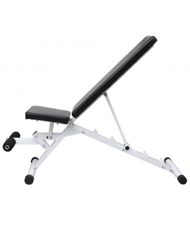 Panca da Palestra con Bilanciere e Set di Manubri 30,5 kg