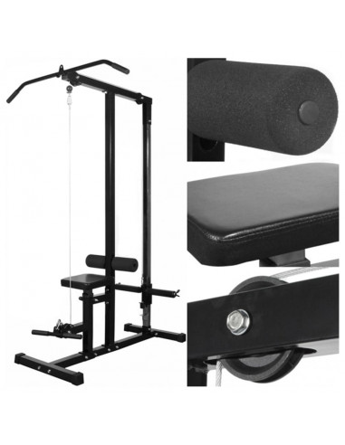 Macchina Multistazione con Bilanciere e Set di Manubri 30,5 kg