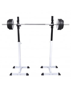 Squat Set Supporti per Esercizi Sollevamento Pesi 2