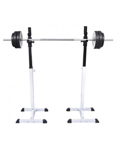 Squat Set Supporti per Esercizi Sollevamento Pesi