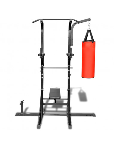 Sedia Romana da Palestra con Sacco da Pugilato