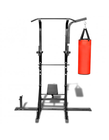 Sedia Romana da Palestra con Sacco da Pugilato