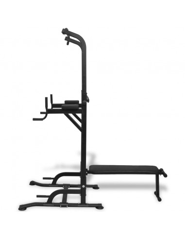 Macchina Multistazione con Panca per Addominali