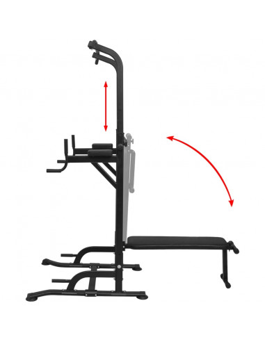 Macchina Multistazione con Panca per Addominali
