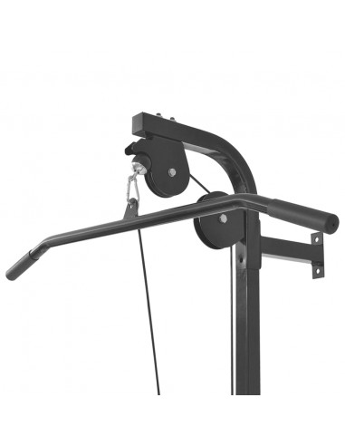 Macchina da Parete con Bilanciere e Set Manubri 60,5 kg