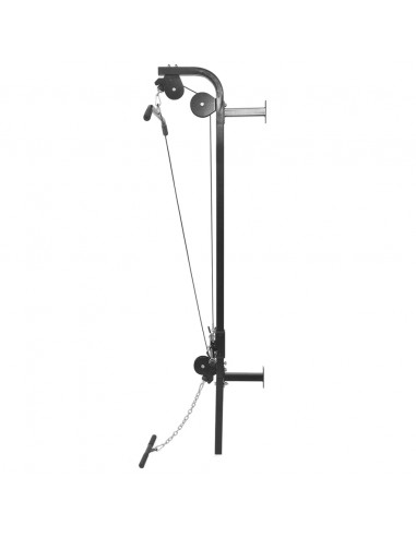 Macchina da Parete con Bilanciere e Set Manubri 30,5 kg