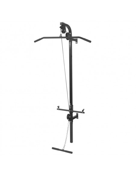 Macchina da Parete con Bilanciere e Set Manubri 30,5 kg