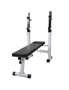 Panca per Pesi e Massa Muscolare Fitness in Acciaio 2