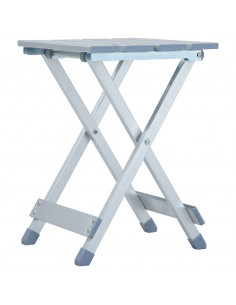 Sgabello da Campeggio in Alluminio 28x26x39 cm 2