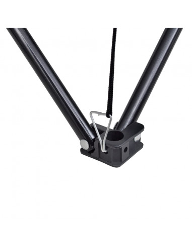 Tavolo da Campeggio Pieghevole Verde Scuro