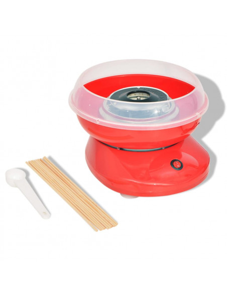 Macchina per lo Zucchero Filato 480 W Rossa