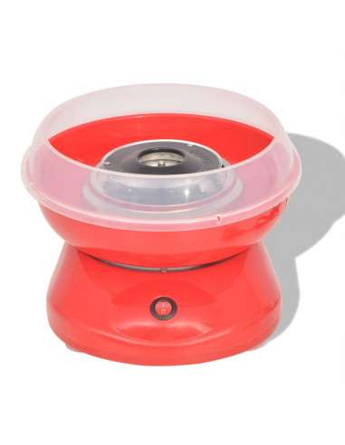 Macchina per lo Zucchero Filato 480 W Rossa