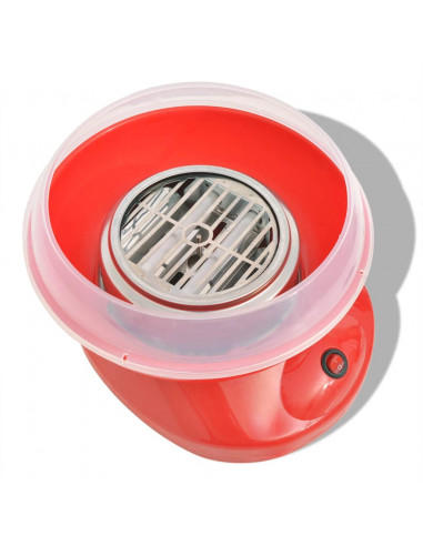 Macchina per lo Zucchero Filato 480 W Rossa