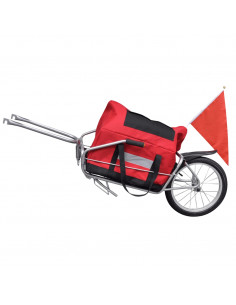 Rimorchio da Bici con Una Ruota e Custodia 2
