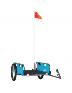 Rimorchio da Bici Blu Oxford e Ferro 2