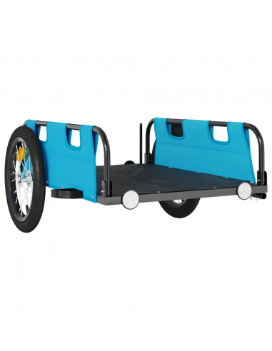 Rimorchio da Bici Blu Oxford e Ferro