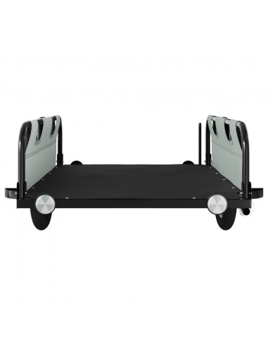 Rimorchio da Bici Grigio Oxford e Ferro