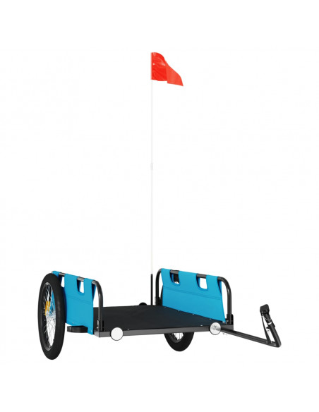 Rimorchio da Bici Blu Oxford e Ferro