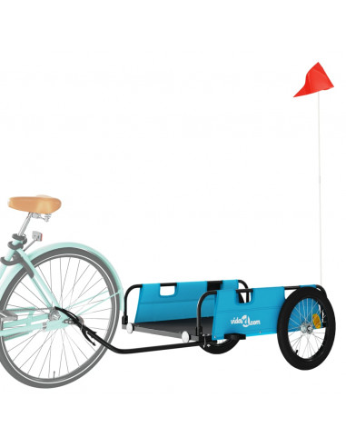 Rimorchio da Bici Blu Oxford e Ferro