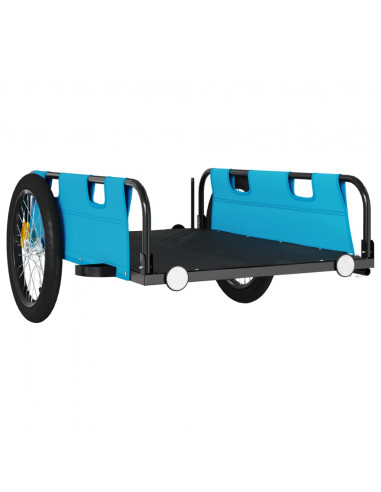 Rimorchio da Bici Blu Oxford e Ferro