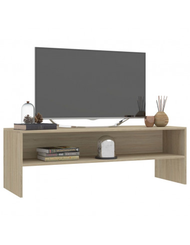 Mobile Porta TV Rovere Sonoma 120x40x40 cm in Legno Multistrato