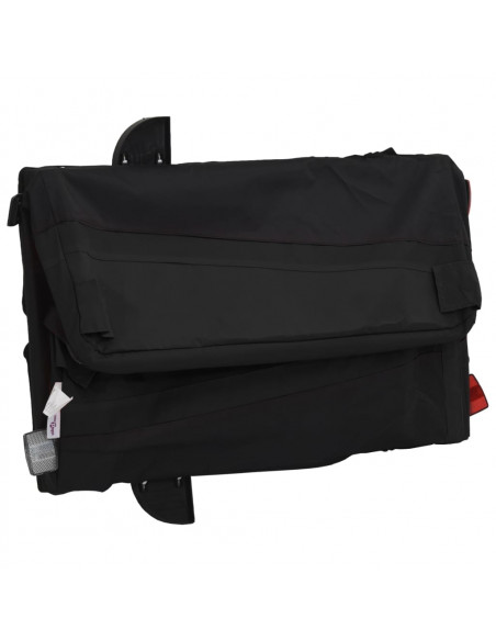 Rimorchio da Bici Nero 45 kg in Ferro